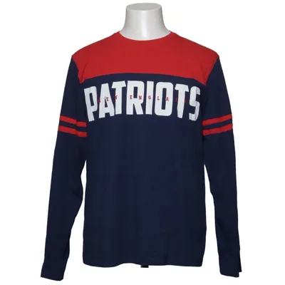 T-shirt à manches longues (Bleu, Rouge, Blanc) de NFL Team Apparel Coton