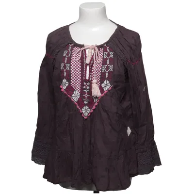 Bluse (Brun, Pink, Hvid) fra Odd Molly Bomuld