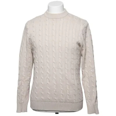 Sweater (Beige) from Selected Homme Organic cotton