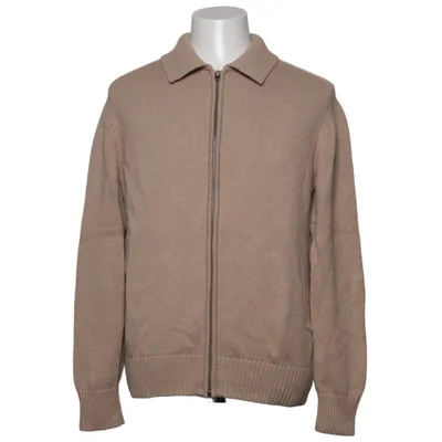 Cardigan (Beige) van These Glory Days Katoen, Merinowol