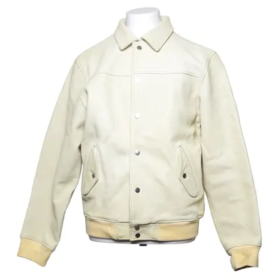 Bomber jacket (Beige) from Deadwood Polyester, Wool
