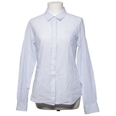 Shirt (Blue, White) from SAND Pink Label Cotton