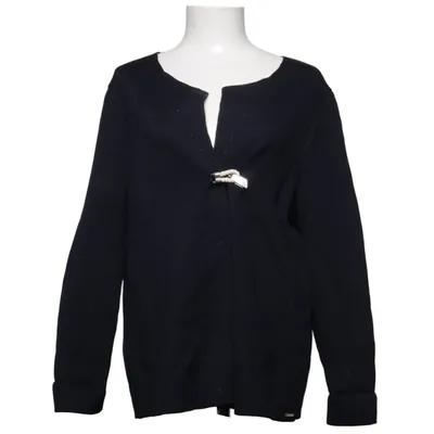 Cardigan (Bleu, Blanc) de Saint James Laine