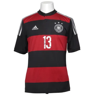Voetbalshirt (Rood, Zwart, Wit) van Adidas Polyester