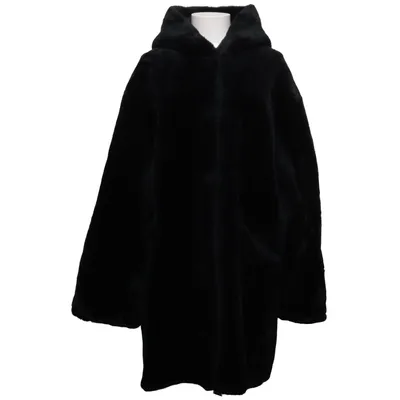 Jas (Zwart) van Woman Collection H&M Acryl, Polyamide, Polyester