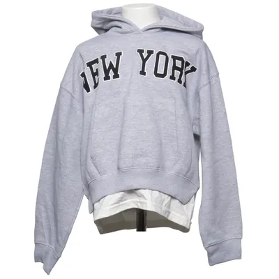 Huvtröja (Grå, Vit) från Zara Bambu, Elastan