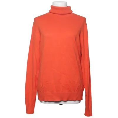 Pul à col roulé (Orange) de Bonprix Collection Coton, Polyamide