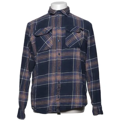 Flannel shirt (Blue, Beige) from Vertical Cotton