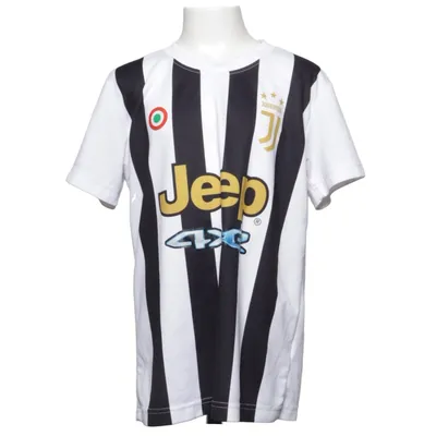 Voetbalshirt (Wit, Zwart) van Juventus Polyester