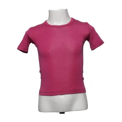 T-shirt (Rose) de Engel Soie, Laine