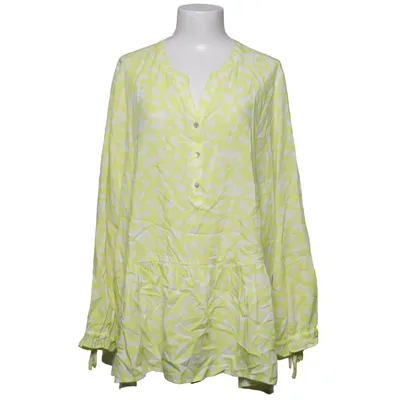 Blouse (Jaune, Blanc) de Ulla Popken Viscose