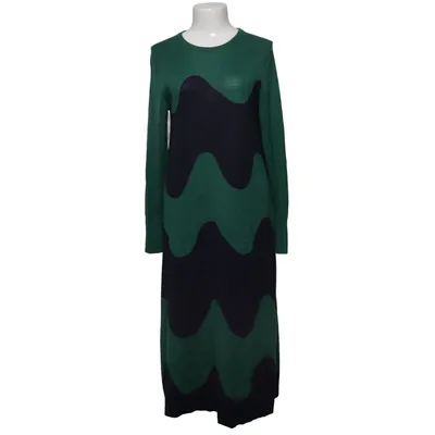 Kleid (Grün, Blau) von Marimekko x Uniqlo Acryl, Wolle