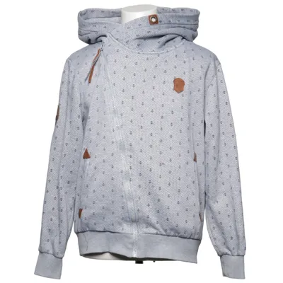 Sweat à capuche (Gris) de Vinte Coton, Polyester