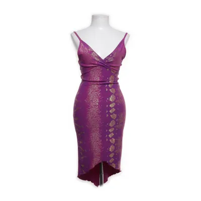 Klänning (Rosa, Flerfärgad) från Evita Elastan, Polyester