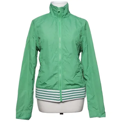 Jacket (Green, White) from East West Polyamide, Polyester