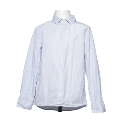 Skjorte (Blå, Hvid) fra Zara Boys Bomuld