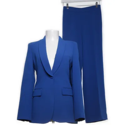 Jakkesæt (Blå) fra Zara Polyester, Viscose