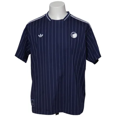 Fodboldtrøje (Blå, Hvid) fra Adidas Originals Elastan, Genanvendt polyester