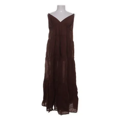 Långklänning (Brun) från H&M Polyamid, Viskos