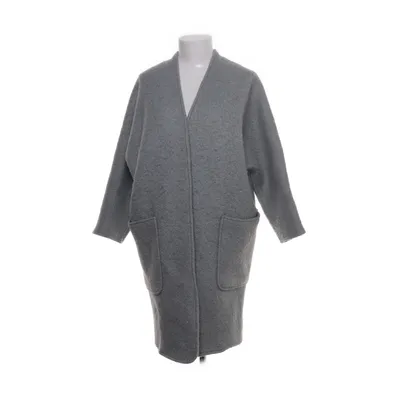 Manteau (Gris) de Farhi Fibre métallique, Polyester, Laine