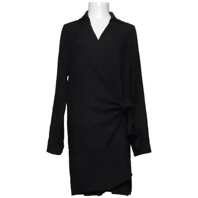 Omlottklänning (Svart) från Hayana Viskos