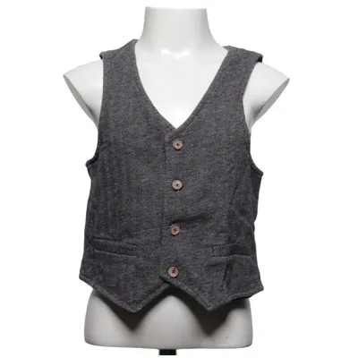Kostymväst (Grå) från Lindex Kids Bomull, Polyester