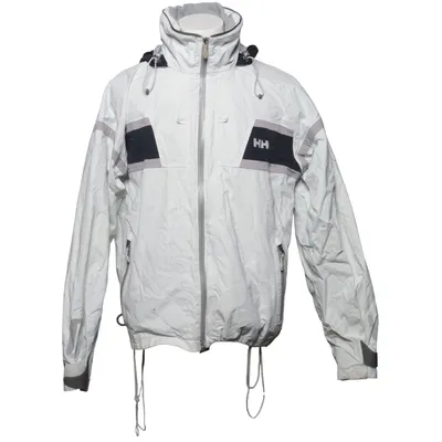 Allvädersjacka (Vit, Grå) från Helly Hansen Polyamid, Polyester, Polyuretan