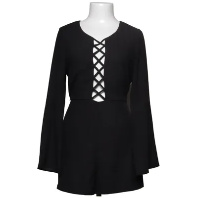 Combinaison (Noir) de Charlotte Russe Élasthane, Polyester