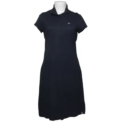 Robe polo (Noir) de Lacoste Coton, Élasthane