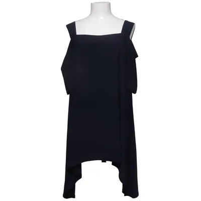 Robe (Bleu) de Nina Leonard Élasthane, Polyester
