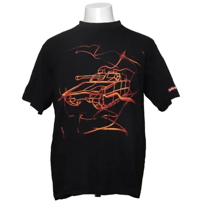 T-shirt (Schwarz) von Printer Active Wear Baumwolle