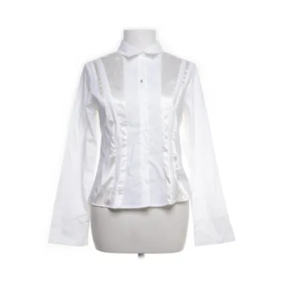 Shirt (Wit) van Escada Katoen, Elastaan, Zijde