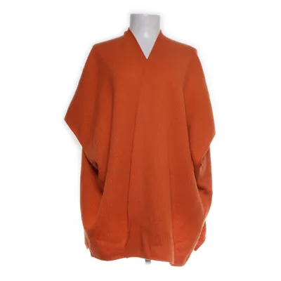 Poncho (Orange) from Pauw Wool, Cashmere
