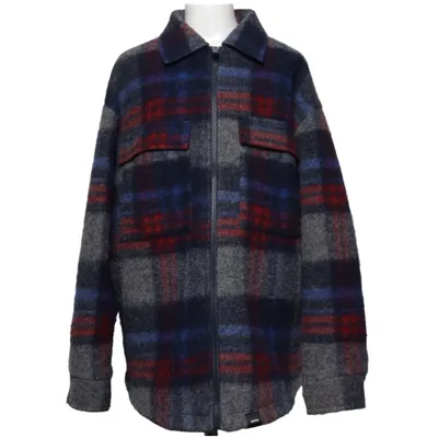 Overshirt (Blue, Red, Gray, Multicolored) from Aspesi Polyamide, Polyester, Wool
