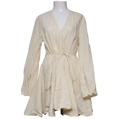 Robe (Beige) de H&M Edition Coton, Polyamide, Polyester