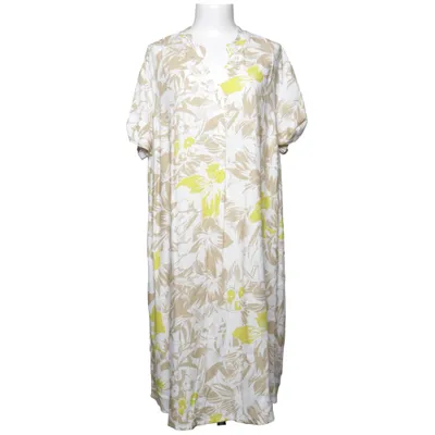 Robe (Blanc, Vert, Beige) de Du Milde Viscose