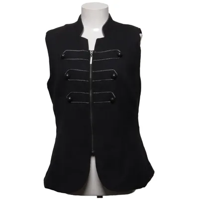 Outer vest (Black) from Seppälä Woman Elastane, Polyester, Viscose
