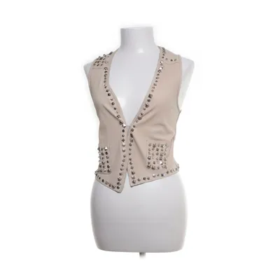 Läderväst (Beige) från Rika Skinn