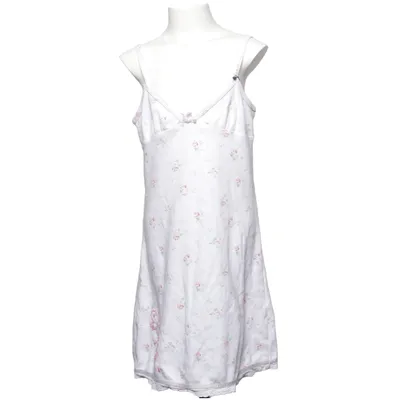 Nightgown (White, Multicolored) from Zeus Cotton, Polyester