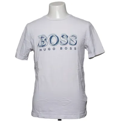 T-shirt (Wit) van Hugo Boss Katoen, Elastaan