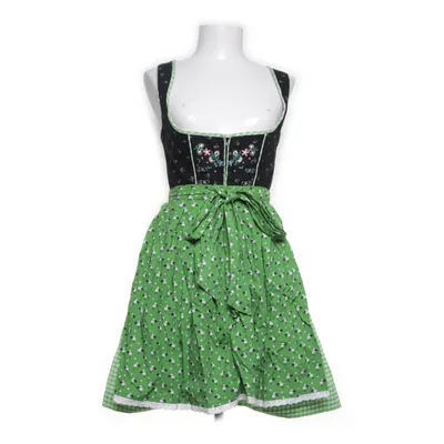 Dirndl (Green, Black, Multicolored) from Alpin Cotton, Polyester