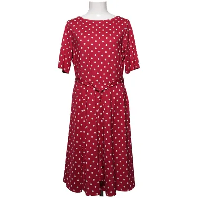 Robe (Rouge, Blanc) de Wallis Élasthane, Polyester