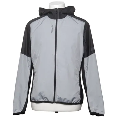 Träningsjacka (Grå, Svart) från Reebok Polyester