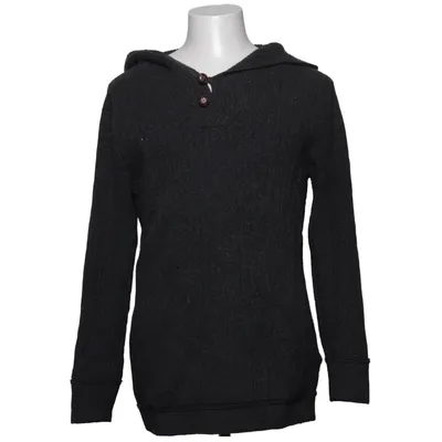 Sweat à capuche (Gris) de Poco Loco Nylon, Laine