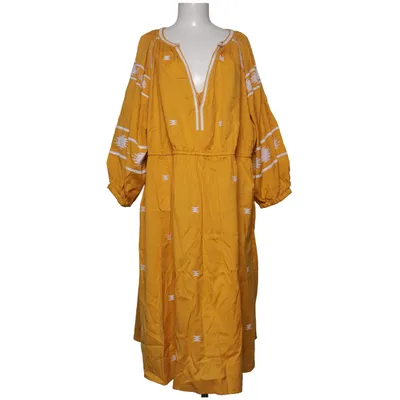 Kjole (Gul) fra H&M Bomuld, Polyester