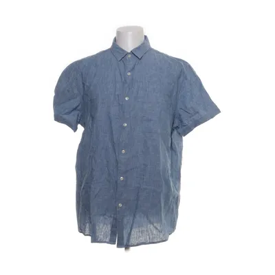 Short sleeve shirt (Blue) from Cedarwood State Cotton, Linen