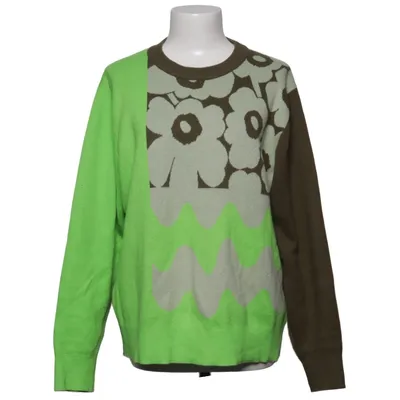 Sweater (Green, Brown, Multicolored) from Marimekko Alpaca wool, Cotton, Polyamide