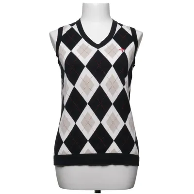 Pull sans manches (Noir, Blanc, Beige) de Cross Coton