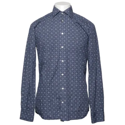 Skjorta (Blå, Flerfärgad) från John Henric Bomull