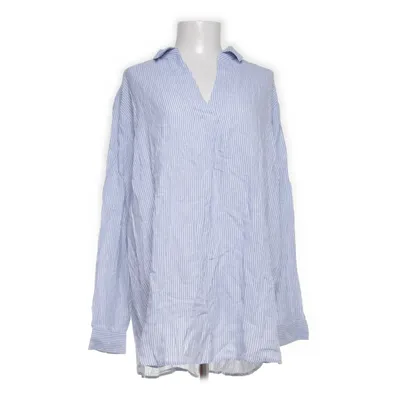 Blus (Vit, Blå) från Gina Linne, Viskos
